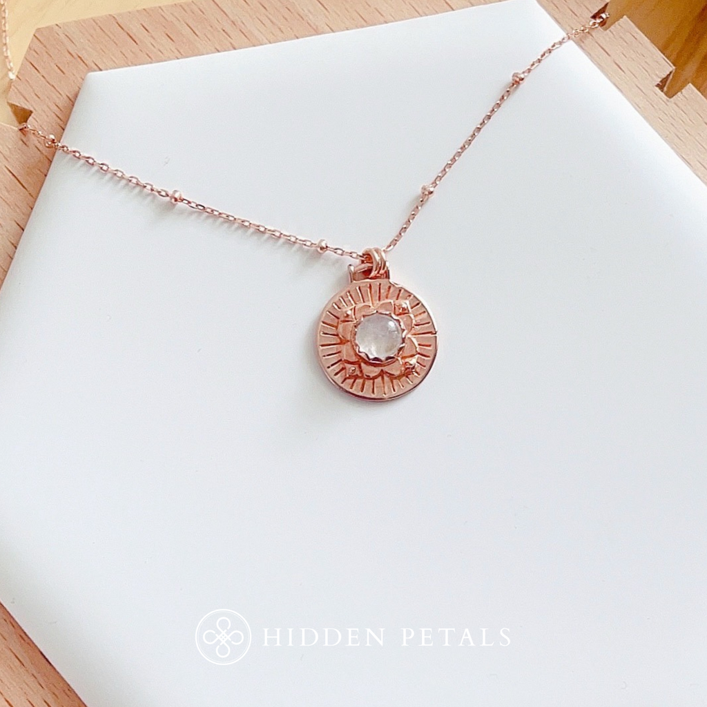 Astrid Rose Gold Plated Necklace